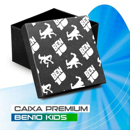 Imagem de Relogio Silicone Led Infantil Ben10 Digital Preto + Caixa verde qualidade premium esportivo presente original heroi luz