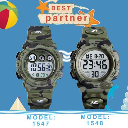 Imagem de Relógio SKMEI Kids Digital Sports à prova d'água para meninos e meninas