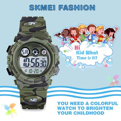 Imagem de Relógio SKMEI Kids Digital Sports à prova d'água para meninos e meninas