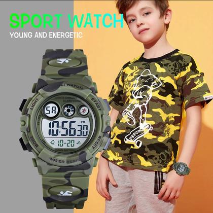Imagem de Relógio SKMEI Kids Digital Sports à prova d'água para meninos e meninas