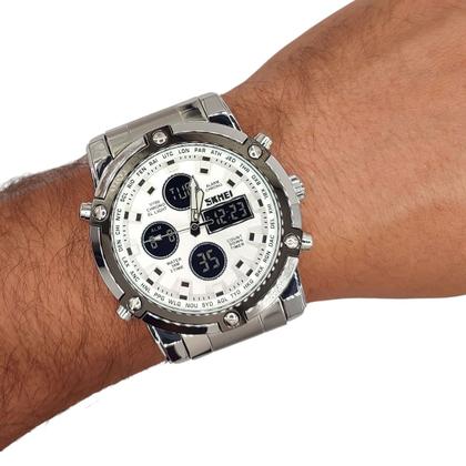Imagem de Relógio Skmei Masculino Analógico e Digital Resistente 3atm