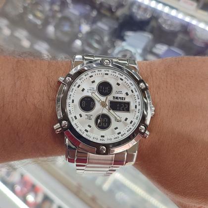 Imagem de Relógio Skmei Masculino Analógico e Digital Resistente 3atm