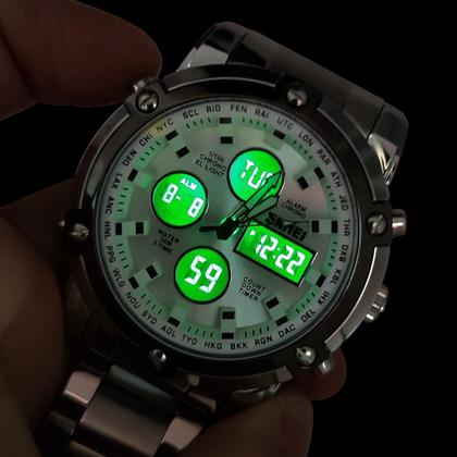 Imagem de Relógio Skmei Masculino Analógico e Digital Resistente 3atm