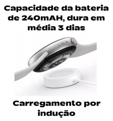 Imagem de Relógio Smart Digital Preto Serie 9 X Redondo Original Masculino E Feminino Envio Já