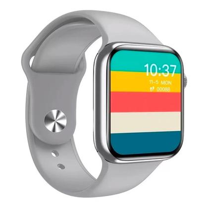 Imagem de Relógio Smart Watch HW16 44mm Atualizado + Pulseira Metal Milanese