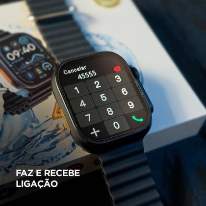 Imagem de Relógio Smart watch Preto Master Pro Advanced Feminino resistente a agua envio imediato