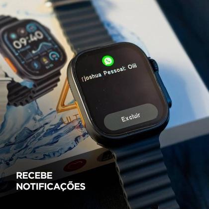 Imagem de Relógio Smart watch Preto Master Pro Advanced Feminino resistente a agua envio imediato