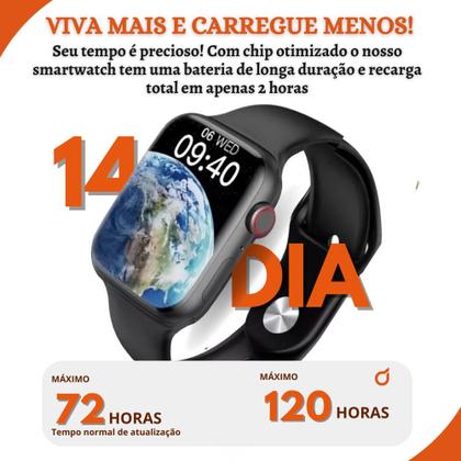 Imagem de Relógio Smart Watch S28 Pro Rosa resistente a agua envio imediato Duas Pulseiras
