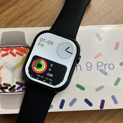 Imagem de Relógio Smart Watch W29 Pro Serie 9 47mm Tela Infinita Original Microwear