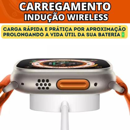 Imagem de Relogio Smartwatch 9 Series Ultra Plus NFC & GPS 49mm + Película e Pulseira