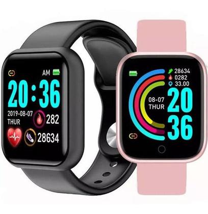 Imagem de Relógio Smartwatch Android Ios Inteligente D20 Bluetooth
