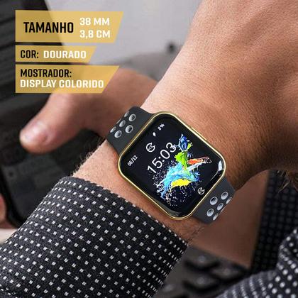 Imagem de Relógio Smartwatch Champion Digital Preto 1 Ano Garantia