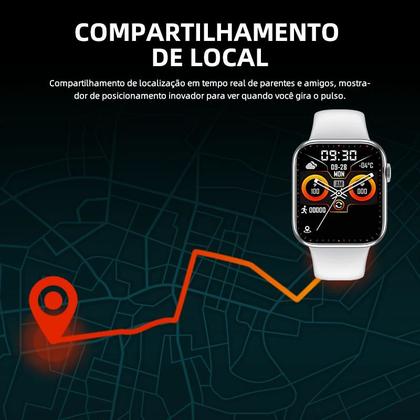 Imagem de Relógio Smartwatch Digital W59 Pro Series 9 Nfc Gps 47mm Lançamento