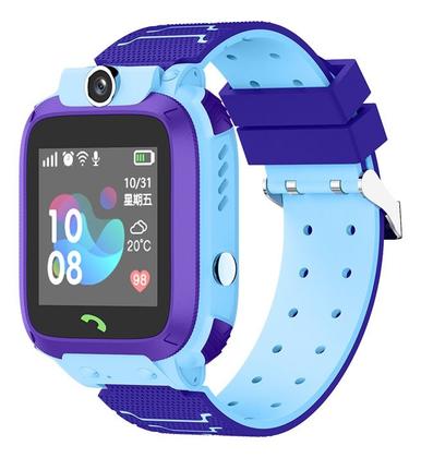 Imagem de Relógio Smartwatch Infantil Kids C2 Azul Gps Ratreio Ligação Filhos Envio Imediato Original Nota Fiscal