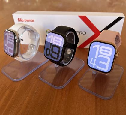 Imagem de Relógio Smartwatch Inteligente Branco W10 Serie 10 Chatgpt Nfc 2 Pulseira Original Notificações de Redes Sociais Envio I