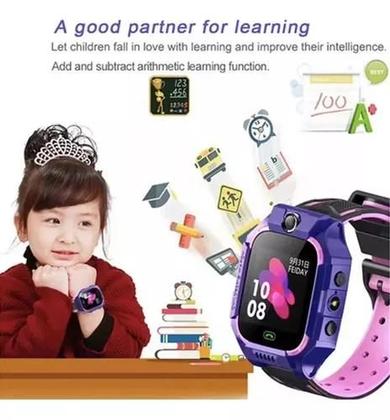 Imagem de Relógio Smartwatch Inteligente Rastreador Infantil Gps Localizador SOS 