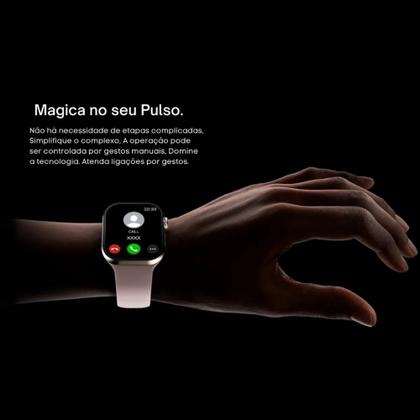 Imagem de Relogio Smartwatch Mini Serie 11 42mm Responde Whatsapp Com Fone sem Fio