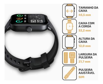 Imagem de Relógio Smartwatch Mondaine eCom Assistente de Voz Alexa