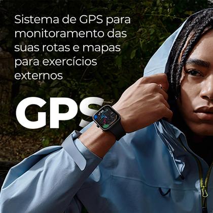 Imagem de Relógio Smartwatch Redmi Watch 5 Xiaomi Com Bateria 24 dias Chamada Bluetooth 5.3 HyperOS 5 ATM Tela de 2.07" Original