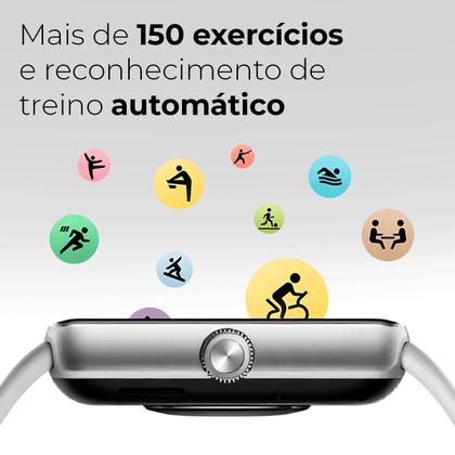 Imagem de Relógio Smartwatch Redmi Watch 5 Xiaomi Com Bateria 24 dias Chamada Bluetooth 5.3 HyperOS 5 ATM Tela de 2.07" Original