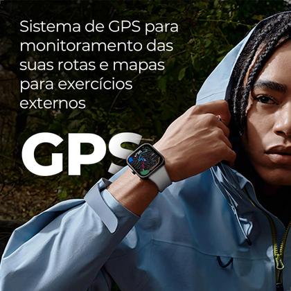 Imagem de Relógio Smartwatch Redmi Watch 5 Xiaomi Com Bateria 24 dias Chamada Bluetooth 5.3 HyperOS 5 ATM Tela de 2.07" Original