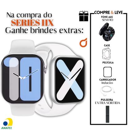 Imagem de Relógio Smartwatch S Série 11 GPS NFC Responde Whatsapp e Fone Sem Fio