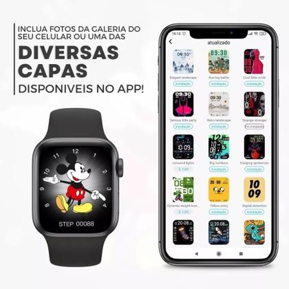 Imagem de Relógio Smartwatch S Série 11 GPS NFC Responde Whatsapp e Fone Sem Fio