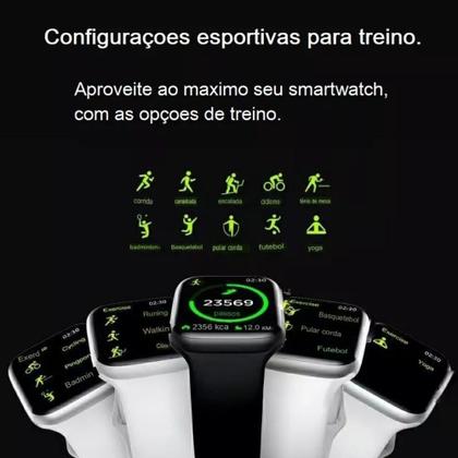 Imagem de Relogio Smartwatch S10 Serie 10 Chatgpt Bluetooth Gps Nfc