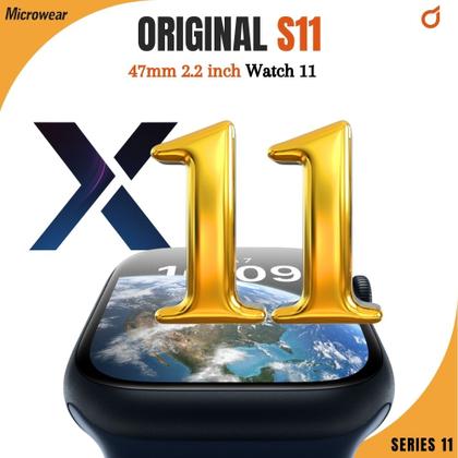 Imagem de Relógio Smartwatch S11 Amoled Series X11 Responde Whatsapp