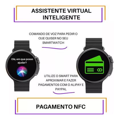 Imagem de Relógio Smartwatch Série 10 Ultra SE Mini Amoled com Vida Saudável