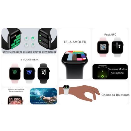 Imagem de Relogio Smartwatch Series 11 Pro Responde Whatsapp NFC GPS Prova Dágua