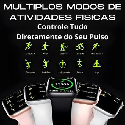 Imagem de Relogio Smartwatch W10 Microwear Chatgpt Gps Lançamento 2025 Unissex Bluetooth Android iOS C/NF