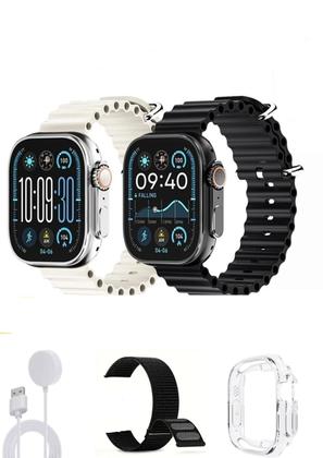 Imagem de Relógio Smartwatch W69 4 Plus Series 10 Super Amoled 2025 Nfc