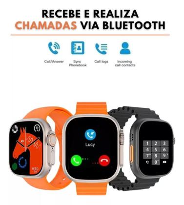 Relogio Smartwatch Watch Ultra 49mm Serie 10 Super Amoled Chat
