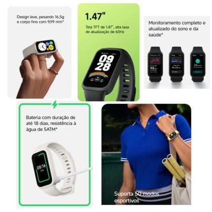 Imagem de Relógio Smartwatch Xiaomi Smart Band 9 Active Versão Global