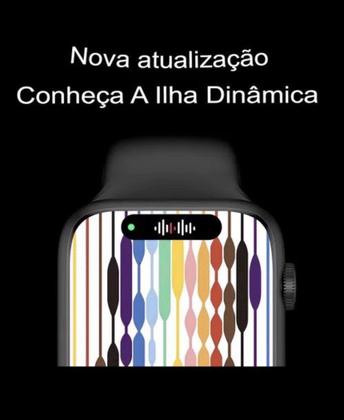 Imagem de Relogio  Smartwtch W29 Pro Serie 9 47mm Com Dynamic Island Jogos Bússola NFC