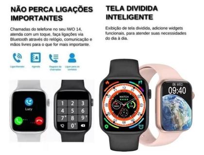 Imagem de Relogio  Smartwtch W29 Pro Serie 9 47mm Com Dynamic Island Jogos Bússola NFC