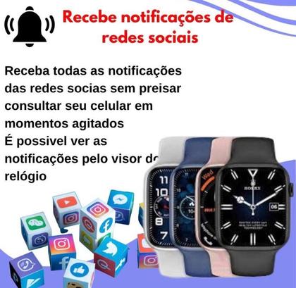 Imagem de Relogio  Smartwtch W29 Pro Serie 9 47mm Com Dynamic Island Jogos Bússola NFC