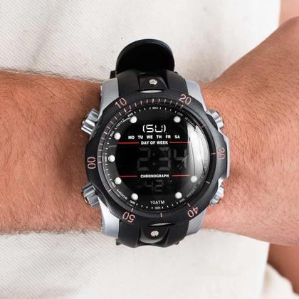 LIBTECH BLACKPOWER SPEEDO DEEPS / リブテック Relógio Speedo Masculino Preto 11005G0EVNP5 - Relógio Masculino
