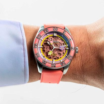 Imagem de Relógio SPINNAKER Bob Esponja Croft Skeleton Automatic Seastar Sundial SP-5152-03