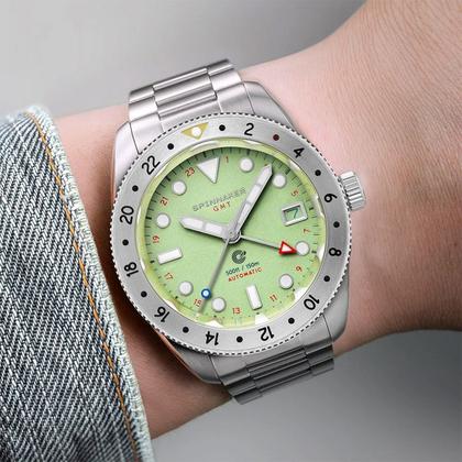 Imagem de Relógio SPINNAKER Croft 39 GMT Automatic Mint Moment SP-5157-44