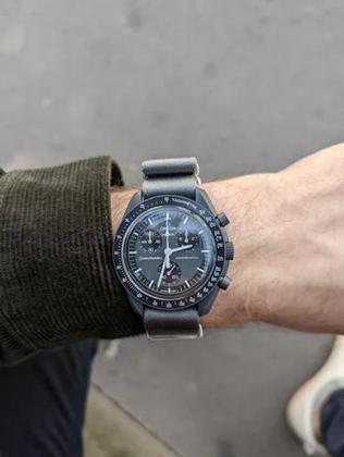 Relógio Swatch Omega Moonswatch Mission To Mercury - Relógio