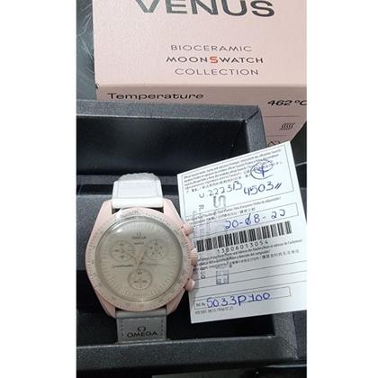 Relógio Swatch Omega Moonswatch Mission To Venus - Relógio