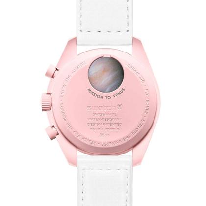 時計 Swatch omega Moonwatch Mission to Venus Relógio Swatch Omega Moonswatch Mission To Venus - Relógio