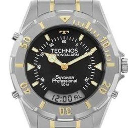 Imagem de Relógio Technos Digiana Prata Masculino  T20557S/5P