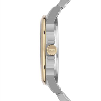 Imagem de Relógio Technos Feminino Bicolor Aço 50m Design Luxuoso Dourado Prateado