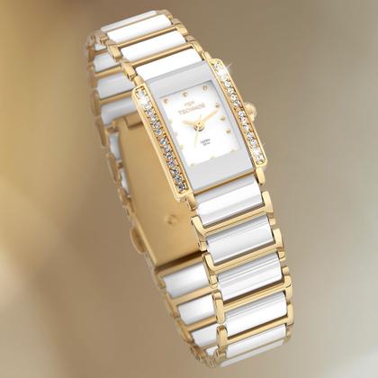 Imagem de Relógio Technos Feminino Ceramic/saphire Branco(A) - 5Y30XO/1B