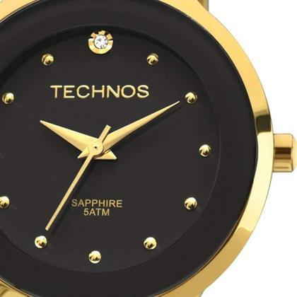 Imagem de Relógio Technos Feminino Ceramic/saphire Dourado - 2035LYW/4P