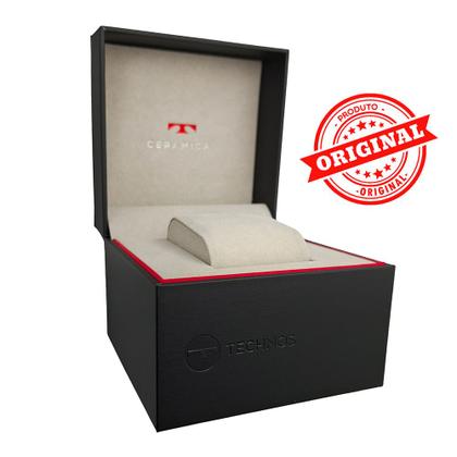 Imagem de Relógio TECHNOS feminino cerâmica bege dourado 5Y30XP/1X