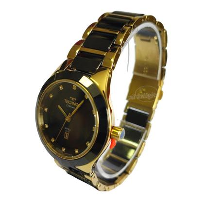 Imagem de Relógio Technos Feminino Cerâmica Safira 2015cen/1p + Card